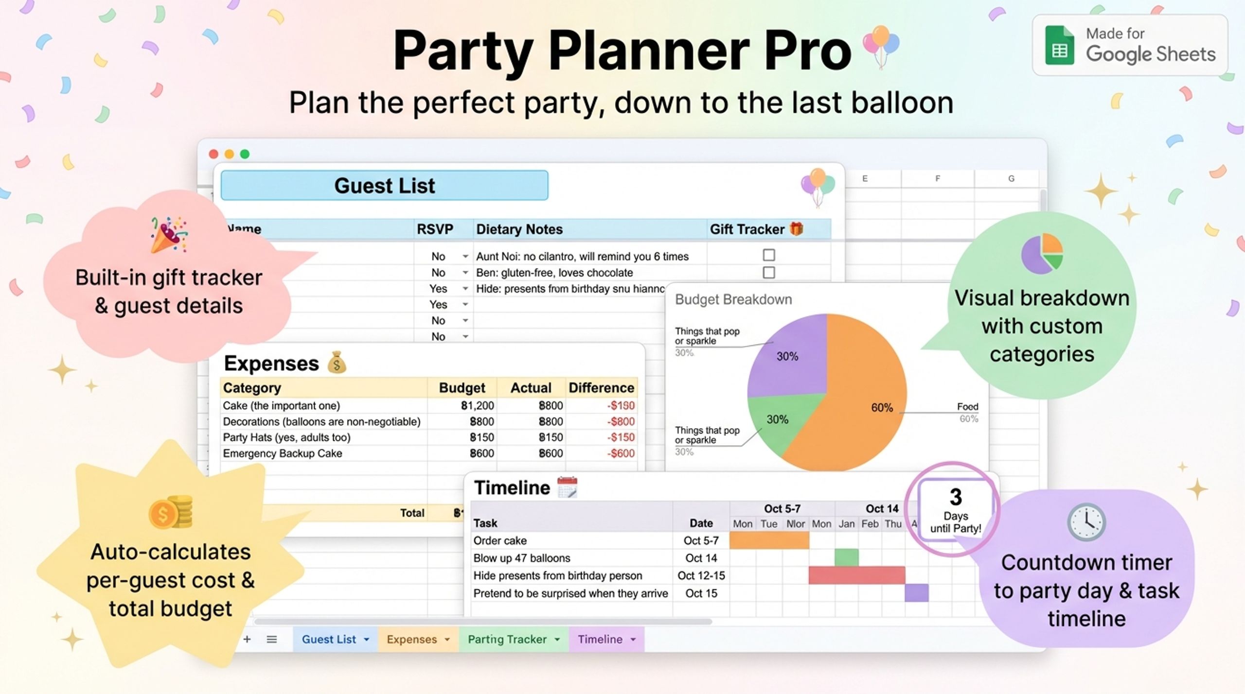 Sales Tracking Spreadsheets - Complete Edition