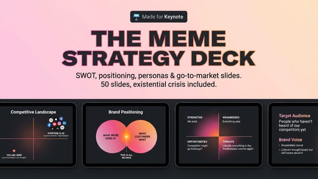 Minimal Presentation Slides