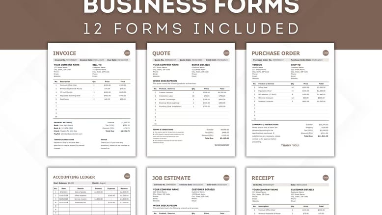 Administrative Forms Pack