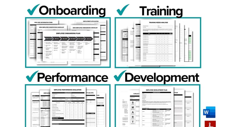 Bookkeeping & Tax Template Pack